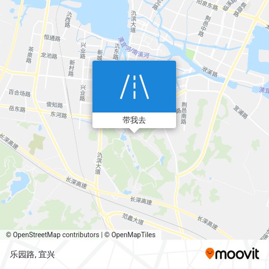乐园路地图