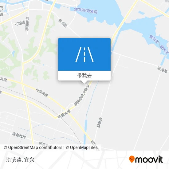氿滨路地图