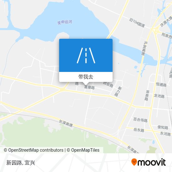 新园路地图