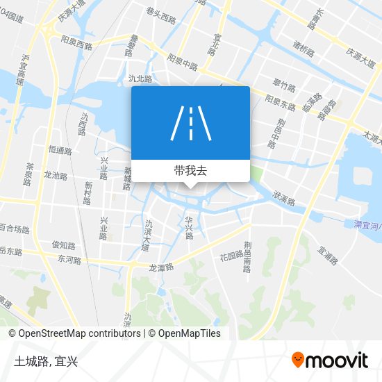 土城路地图
