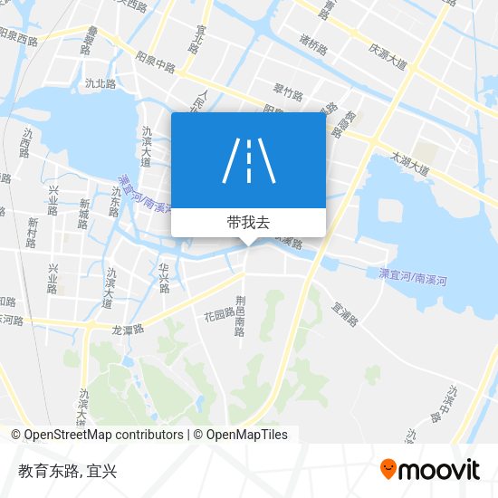 教育东路地图