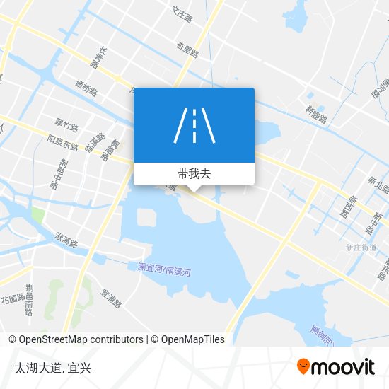太湖大道地图