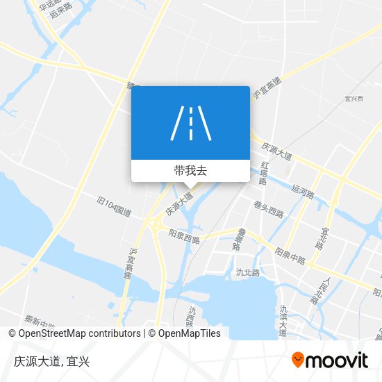 庆源大道地图