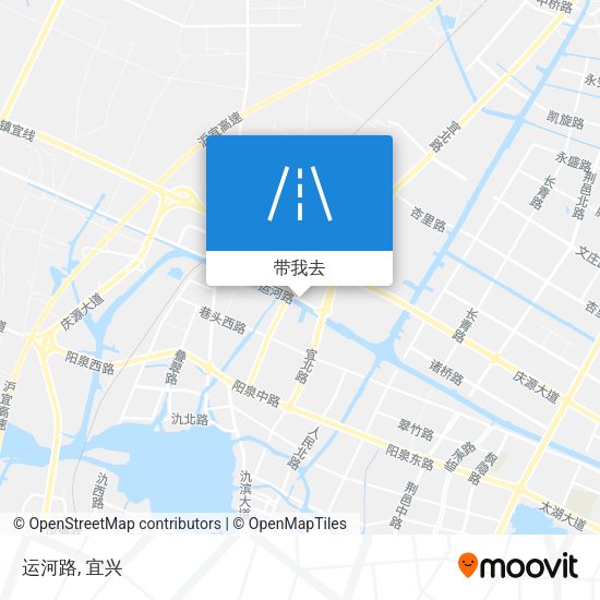 运河路地图