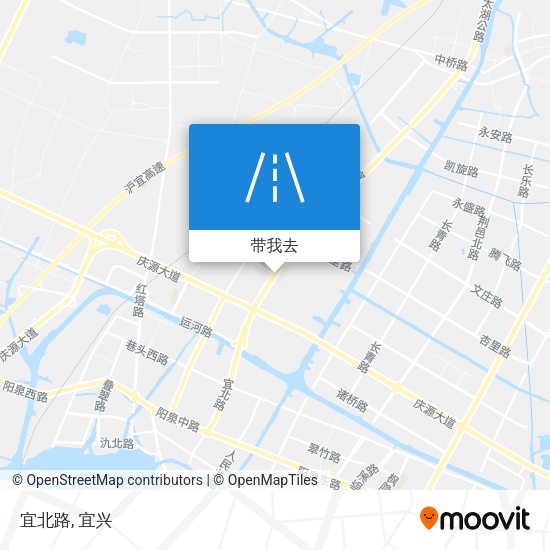 宜北路地图