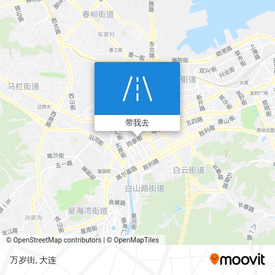 万岁街地图