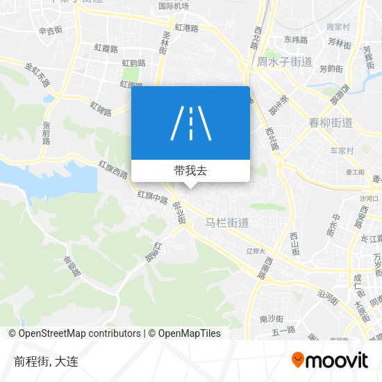 前程街地图