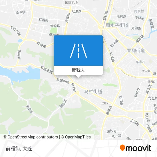 前程街地图