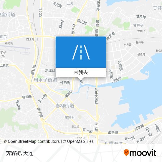 芳辉街地图