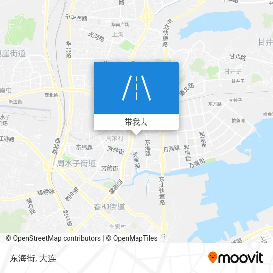 东海街地图