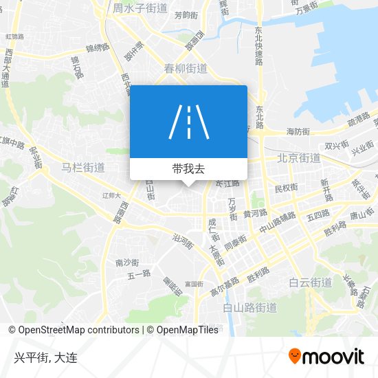 兴平街地图
