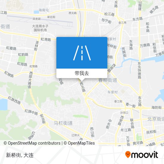 新桥街地图