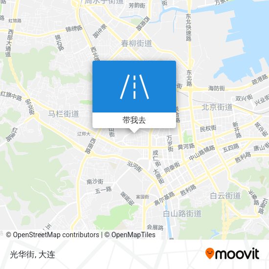 光华街地图