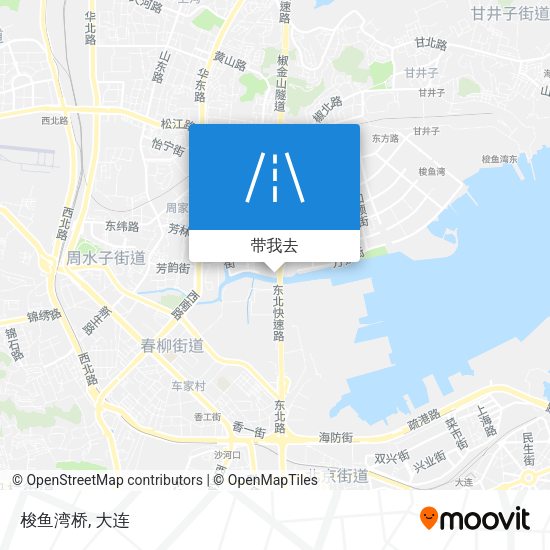 梭鱼湾桥地图