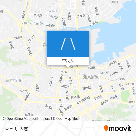香三街地图
