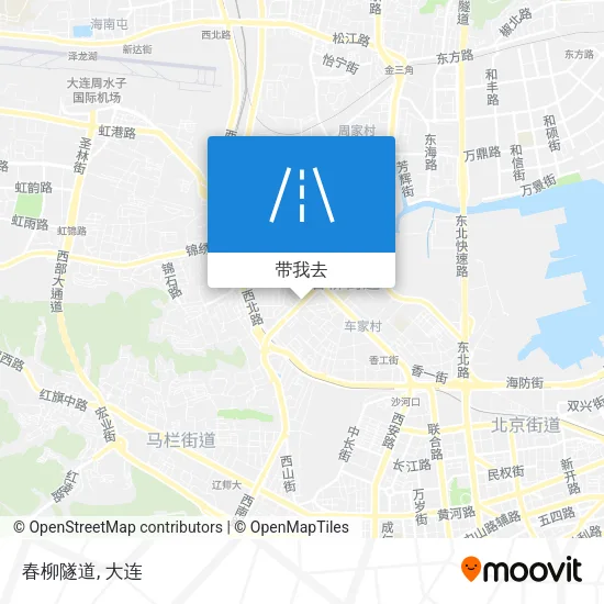 春柳隧道地图