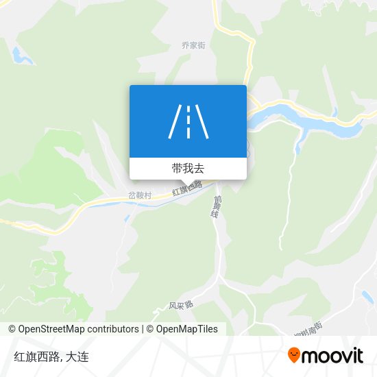 红旗西路地图