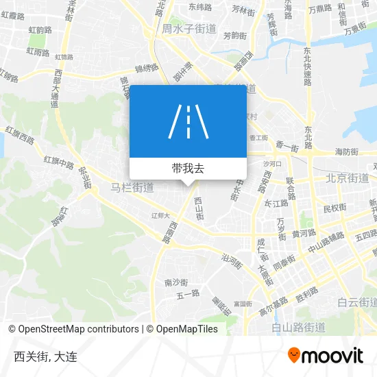 西关街地图