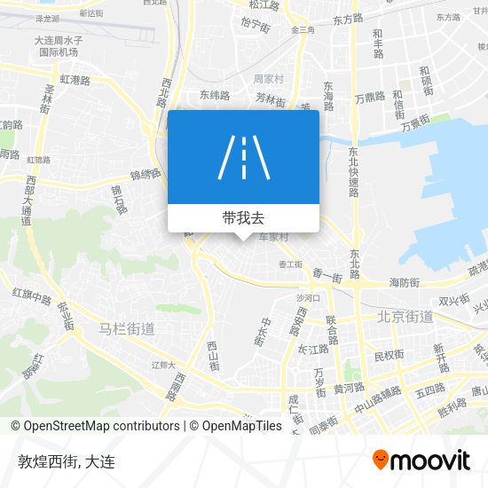 敦煌西街地图