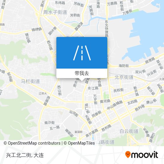 兴工北二街地图
