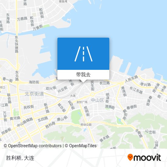 胜利桥地图