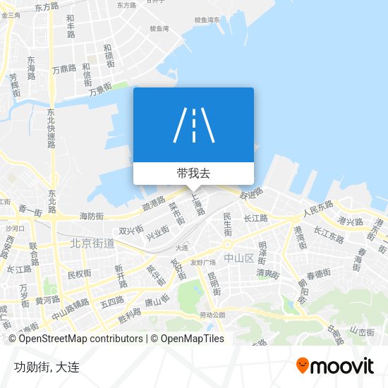 功勋街地图