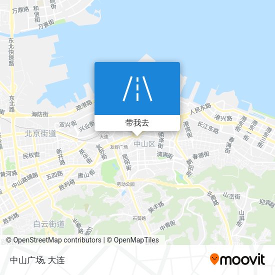 中山广场地图