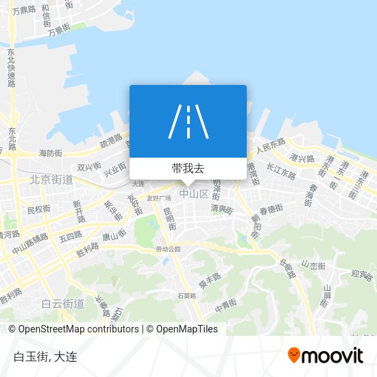 白玉街地图