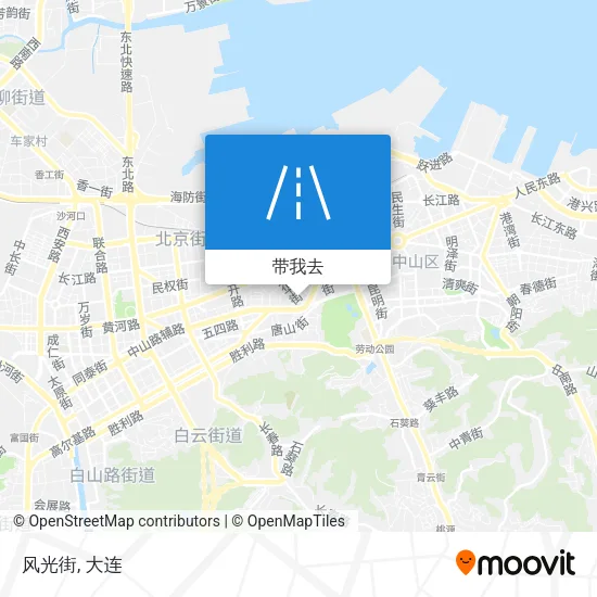 风光街地图