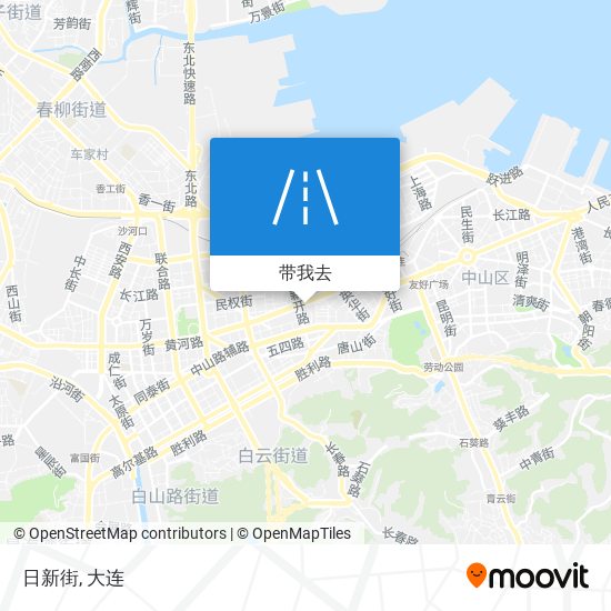 日新街地图