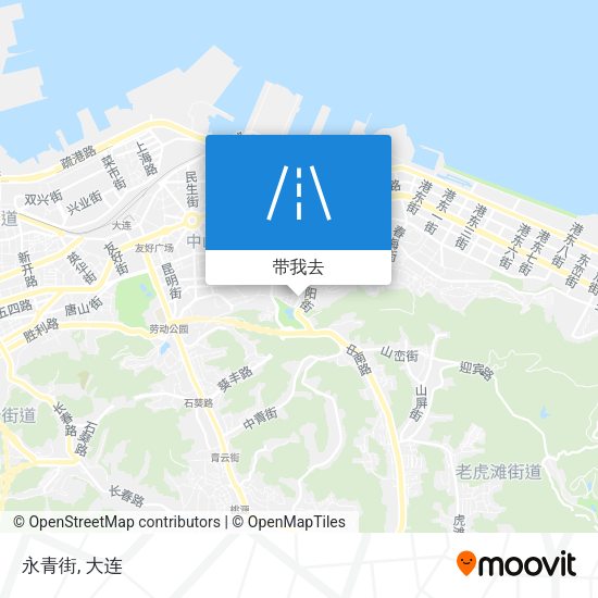 永青街地图