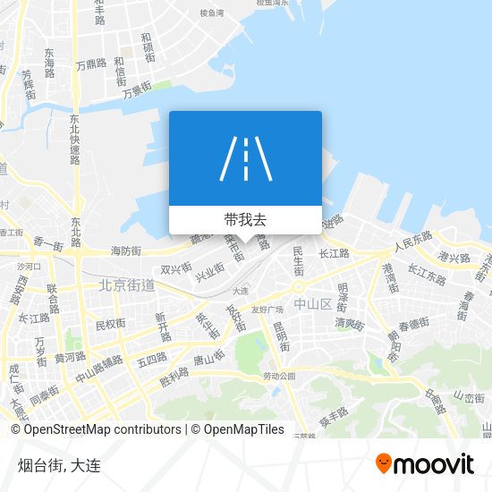 烟台街地图