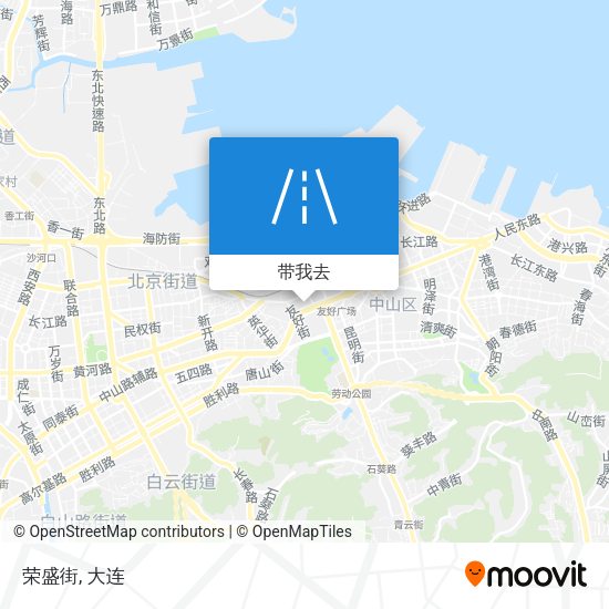 荣盛街地图