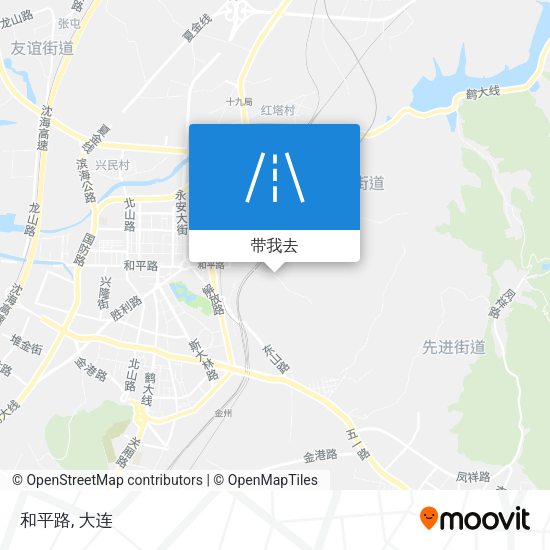 和平路地图