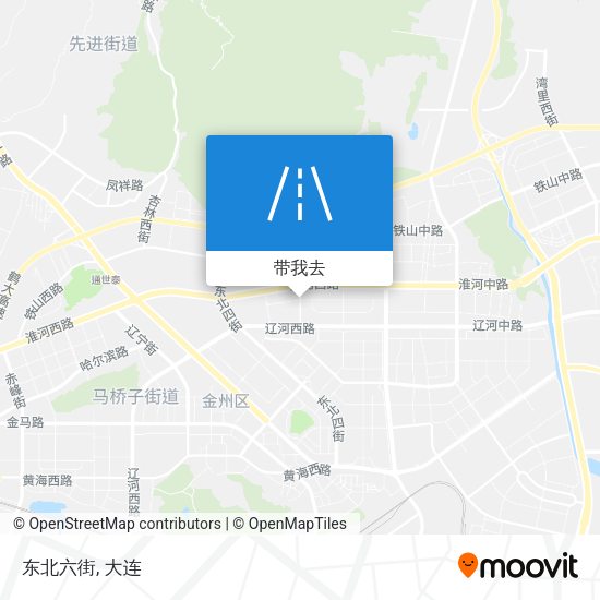 东北六街地图