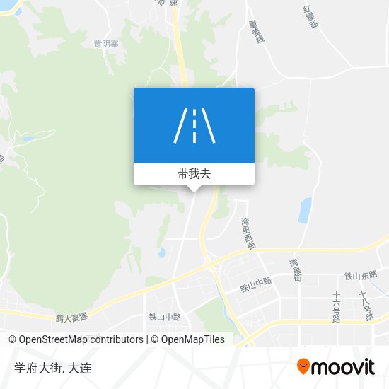 学府大街地图