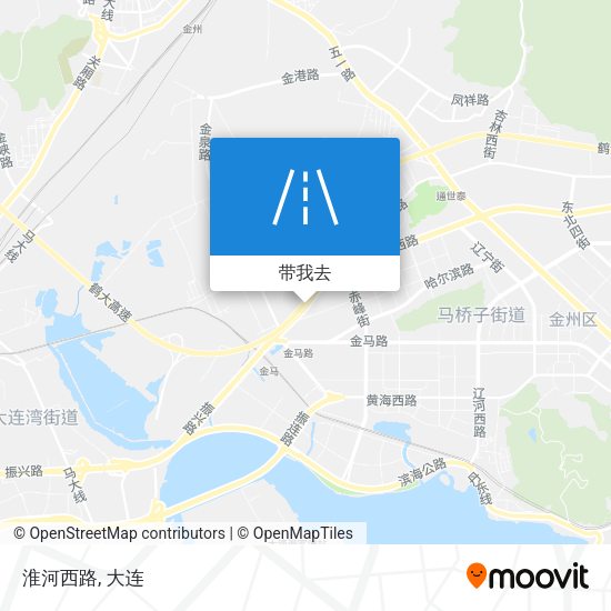 淮河西路地图