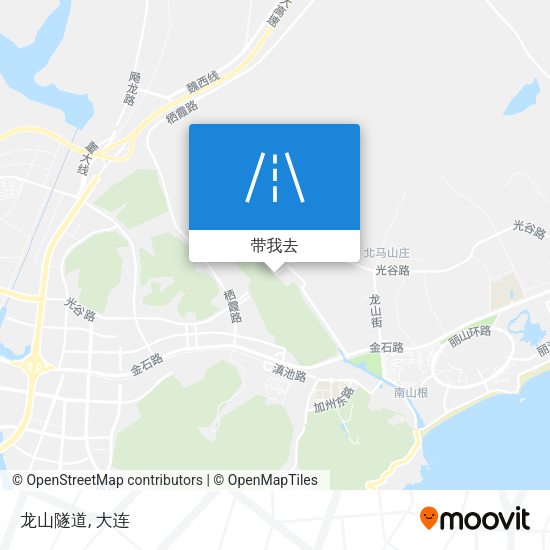 龙山隧道地图