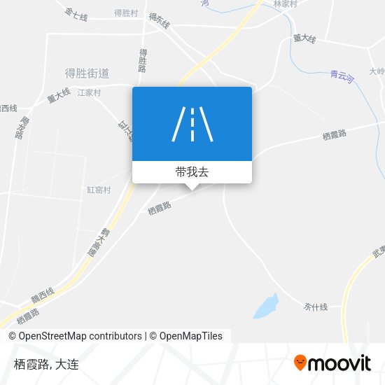 栖霞路地图