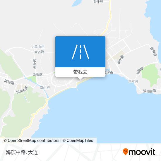 海滨中路地图
