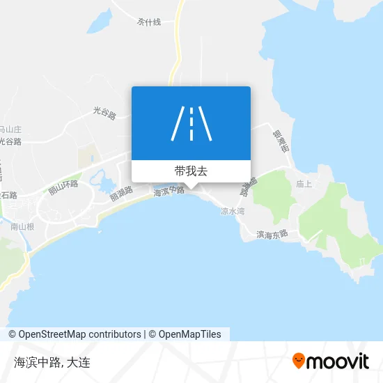 海滨中路地图