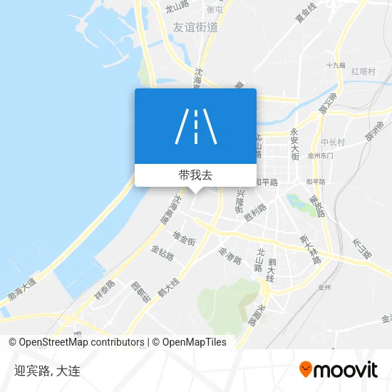 迎宾路地图