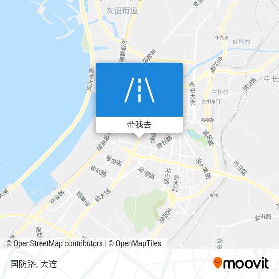 国防路地图