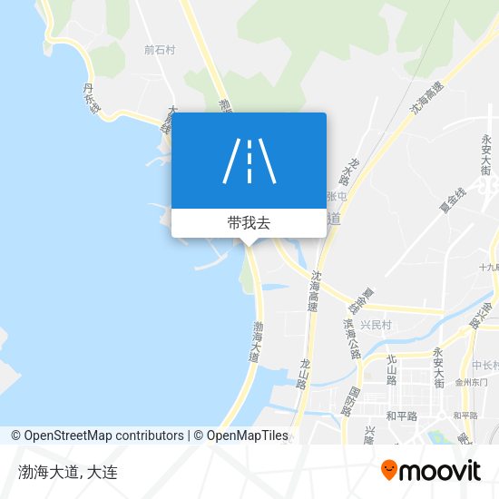 渤海大道地图