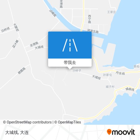 大城线地图
