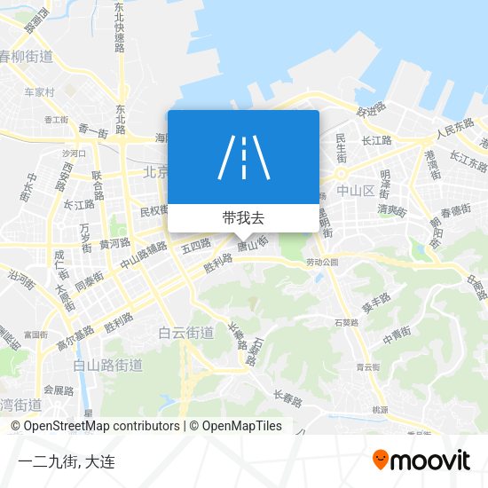 一二九街地图