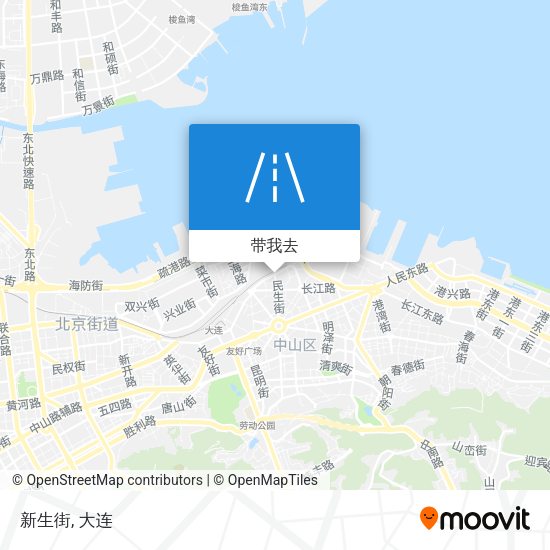新生街地图