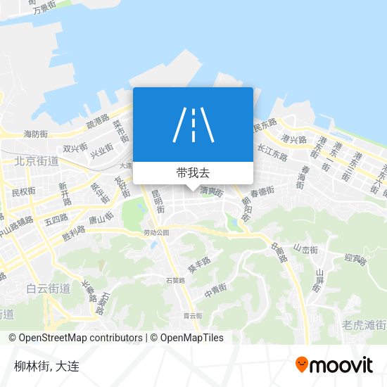 柳林街地图