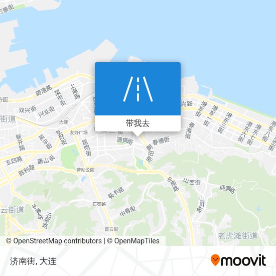 济南街地图