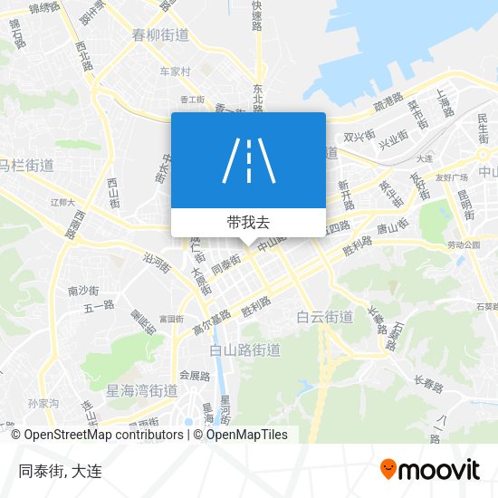 同泰街地图